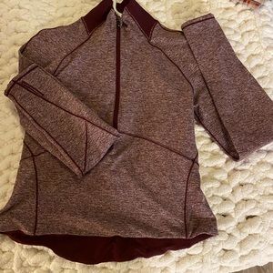 Purple Lululemon crop jacket